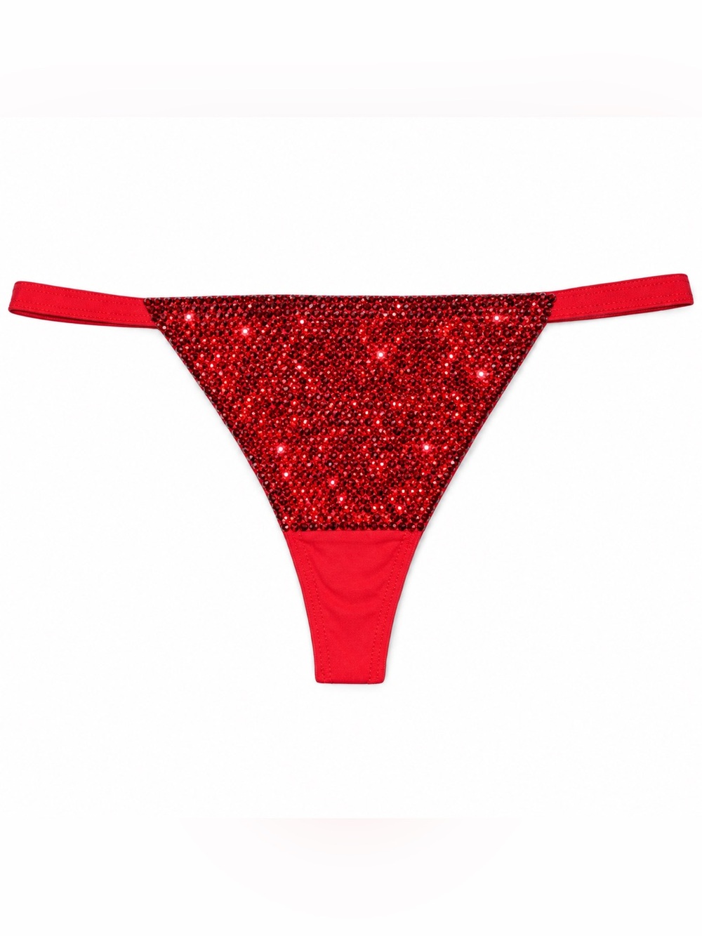 Siam Red Crystal Rhinestone Pantie Choose Style & Size XS-3X New